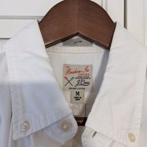 J Crew slim medium broken in Oxford shirt